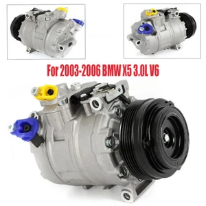 AC A/C Air Conditioner Compressor For BMW X5 3.0i Sport Utility 4-Door 2003-2006 - Bild 1 von 12