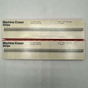 Faber Castell Machine Eraser Strips #75221 White 12 & #75217 Pink 9 Open Box - Picture 1 of 4