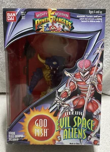 Mighty Morphin Power Rangers GOO FISH Bandai Deluxe Evil Space Aliens 1994 - Picture 1 of 6