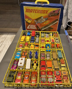 Matchbox Lesney collection of 48 models with collectors case good condition
