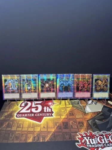 Yu-Gi-Oh  All 6 Quarter Century Secret Set Legendary Collection 25th Anniversary - Image 1 of 1
