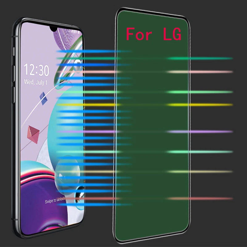 Lote Protector Pantalla Completa Cristal Templado 9H Para LG K31 K41 K51 Q31 Foto 1 de 4