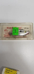 Vintage Bill Lewis Rat-L-Trap Fishing Lure MT-25-B Mini-Trap Silver Blue New Box - Picture 1 of 2