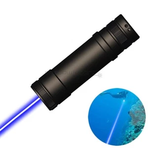 BD9 450nm IP7 Waterproof Blue Laser Pointer Visible Beam Diving Depth of 1000M - Picture 1 of 15