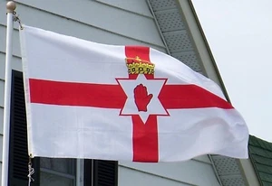 12th July 5ft x 3ft Remembrance Day NI Northern Ireland Red Hand Ulster Flag - Picture 1 of 8