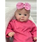 49CM Baby Girl Reborn Doll Soft Cuddly Body Lifelike 3D Skin Paint Visible Veins
