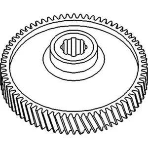 PTO Driven Gear Fits Ford/New Holland 5610 5610S 5640 6610 6610S E0NNA726BA - Picture 1 of 7