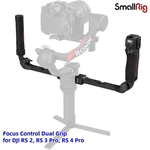 SmallRig Focus Control Dual Grip for DJI RS 2, RS 3 Pro, RS 4 Pro for Monitors - Picture 1 of 14