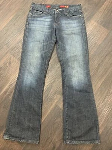 X2 Womens Denim Jeans Size 6R W31 Eva Boot Cut Dark Wash 31x31 - Picture 1 of 4