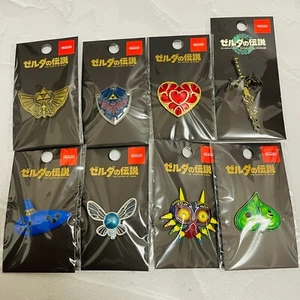 The Legend of Zelda Pins complete Set of 8 Majora's Mask Ocarina Korok  Nintendo - Picture 1 of 19