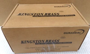 KINGSTON MESSING KB240AL VIKTORIANISCHE DOPPELGRIFF WANNE/DUSCHE WASSERHAHN MATTSCHWARZ - Bild 1 von 4