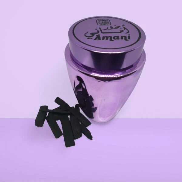 AMANI Bakhoor Incense Chips 30g by Naseem | Saffron, Rose, Vanilla - Image 1 of 4