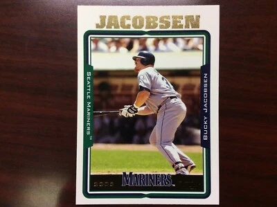 2005 Topps #394 Bucky Jacobsen Seattle Mariners - Image 1 of 2