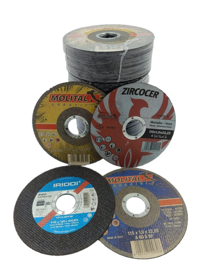 Dischi da Taglio ferro accaio flex inox 115mmx1 smerigliatrice Ø 115 mm ✅ - Immagine 1 di 1