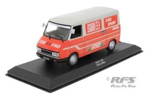 Fiat 242 Service Transporter FSO Polonez Sport Rally Team 1983 1:43 Altaya IXO - Foto 1 di 3