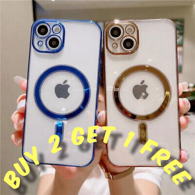 For Apple IPhone 14 13 12 11 Pro Max Case Mag Safe Magnetic Camera Lens Cover • 5.99$