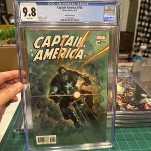 Captain America #700 Alex Ross 1:50 Variant (2018) Marvel CGC 9.8 wp - Picture 1 of 4