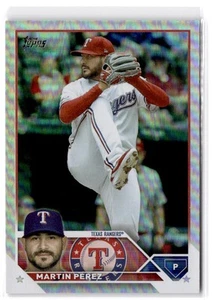 2023 Topps Martin Perez #261 Rainbow Foil Texas Rangers - Picture 1 of 2
