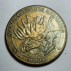 North American Hunting Club MOOSE Series 01 Collectors Medallion Coin - Picture 1 of 2