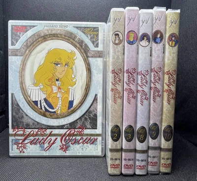 Dvd Serie Tv Lady Oscar 1° ed. Yamato numeri 1 2 3 8 9 & 10 - 3 ancora sigillati - Immagine 1 di 3