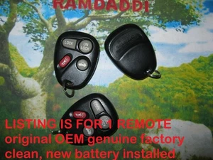 Clean! OEM GM 10246215 Remote Key Fob 97/00 Century Regal Intrigue Grand Prix - Picture 1 of 4