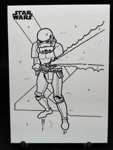 2025 Topps Chrome Star Wars By The Numbered Card CP-14 Stormtrooper - Picture 1 of 2