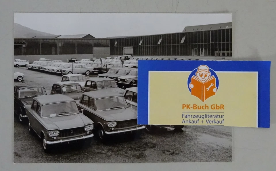 Foto de prensa Fiat 1300 / 1500 en planta aprox. 1961/62 Foto 1 de 1