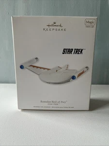 Hallmark Keepsake Ornamento Star Trek Romulano Ave de Rapiña Luz Navidad 2011 - Imagen 1 de 6