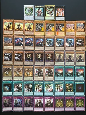 YUGIOH KOZMO DECK- FARMGIRL- STRAWMAN- DARK DESTROYER- WITCH- MACHINE- NEAR MINT - Image 1 of 4