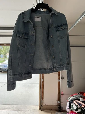 Purdue University Women’s Jean Jacket With Purdue Arm Logo Size L - Image 1 of 4