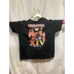 WrestleMania XIV 1998 Stone Cold Steve Austin Shawn Michaels T-Shirt 3XL Unworn - Picture 1 of 4