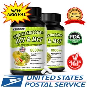 Garcinia Cambogia Capsules-Fast Weight Loss ,Suppress Appetite,Supports Fat Burn - Picture 1 of 11