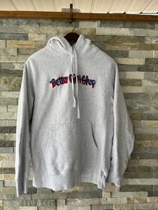 Better Gift Shop Thick Hoodie Grey Embroidered L - Foto 1 di 10
