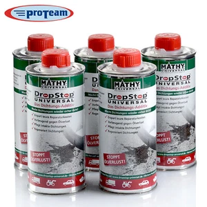 Mathy® Drop Stop 1250 ml (5x250ml) Additivo speciale per guarnizioni dal rivenditore autorizzato - Foto 1 di 1
