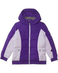 Spyder Zadie Puffer Jacket Girl 4T Purple Insulated Long Sleeve Full Zip ERK1984 - Picture 1 of 12