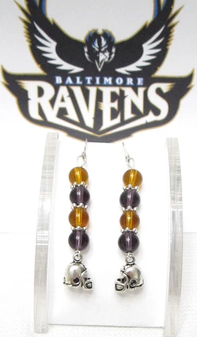 NFL BALTIMORE RAVENS EARRINGS Cover