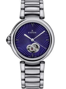 Edox 85025-3M-BUIN LaPassion Automatic Ladies Watch 33mm 5ATM - Picture 1 of 2