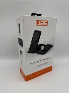 UAG 3-in-1 Travel/Desktop Wireless Charger + Case - Black - Picture 1 of 5