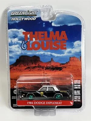 Thelma & Louise Modello Inseguimento Dodge Diplomat 1984 1:64 Greenlight 44945E - Immagine 1 di 4