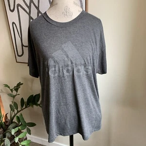 Adidas Womens Sz 1X Future Icons Winners 3.0 Gray Tee Tshirt NEW nwt - Picture 1 of 14