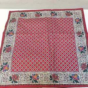 Souleiado cotton square napkins french country floral set of three - Picture 1 of 4