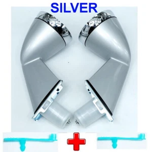CELICA TA22 RA20 RA21 RA22 TA27 RA25 FENDER MIRROR LH RH ( SILVER PAINT ) - Picture 1 of 8