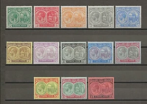 ST KITTS & NEVIS 1920/22 SG 24/36 MINT - Picture 1 of 2