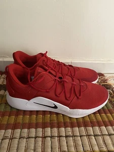 Nike Hyperdunk 2018 X Low TB Promo Red Basketball Shoes AT3867-600 Men Sz 17.5 - Picture 1 of 4