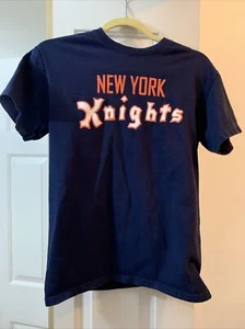 Camiseta Azul Auténtica Ebbets Field Flannels De Colección S Caballeros de Nueva York - Imagen 1 de 5