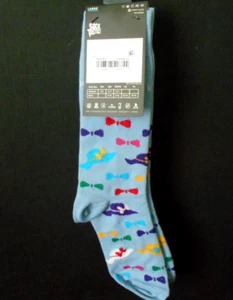 KENTUCKY DERBY 151 HATS & BOWTIES MEN’S DRESS SOCKS NEW LARGE (10 - 13) - Picture 1 of 5