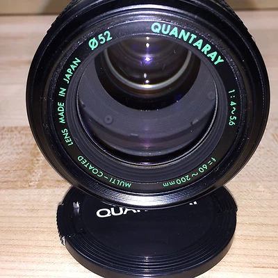 QUANTARAY 1:4-5.6 f = 60-200mm Multi-Coated Canon Mount **Near MINT** - Image 1 of 4