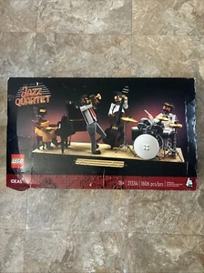 LEGO Ideas Jazz Quartet 21334 New in Box - Box Has Damage - Retired Set - Picture 1 of 3