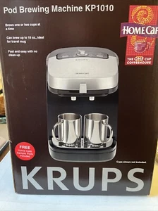 Máquina de elaboración de cápsulas Krups Home Café System 2 tazas máquina de bebidas calientes KP1010 NUEVO - Imagen 1 de 5