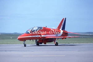 RAF Red Arrows Hawk T1 XX264, Brawdy, 5.80, Colour Slide, Aviation Aircraft - Picture 1 of 1